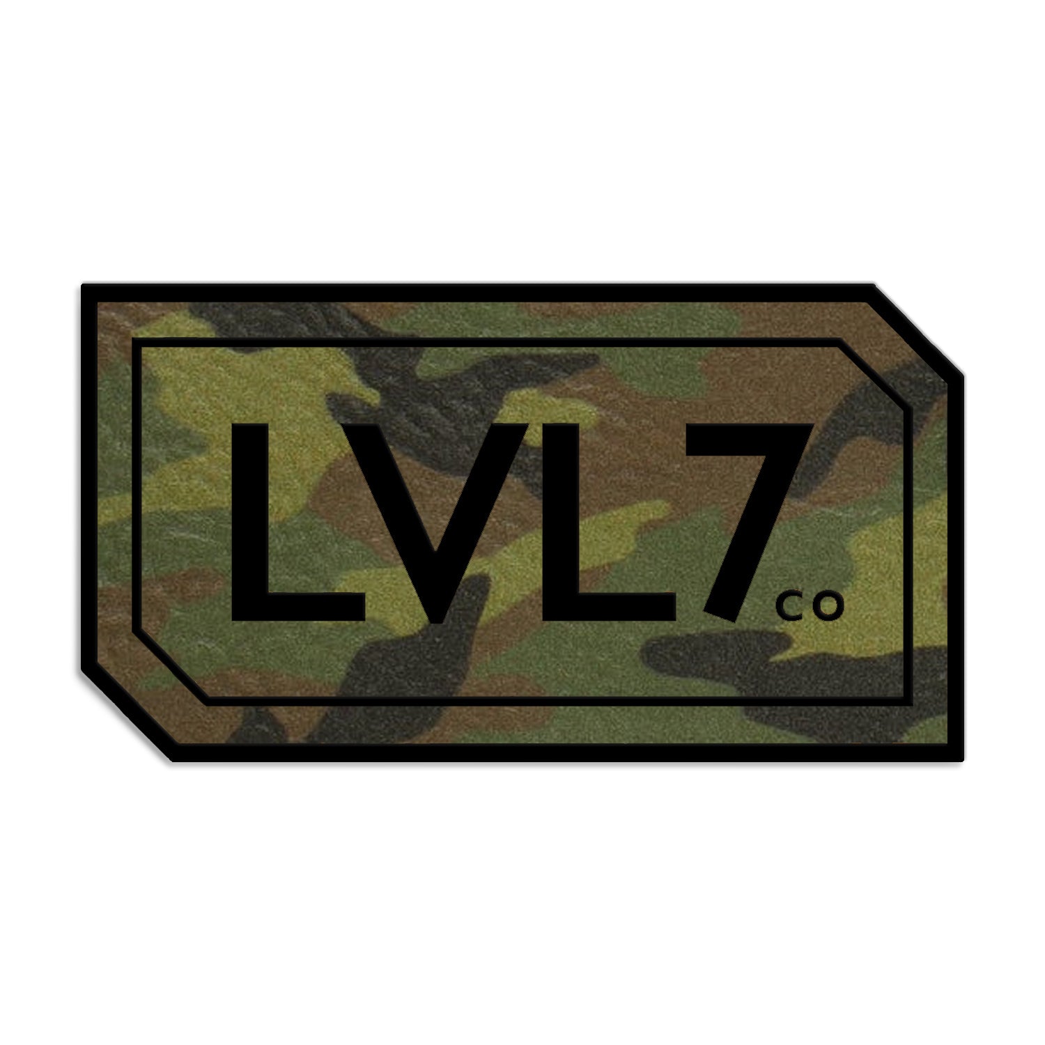 Army Camo Leatherette Patch