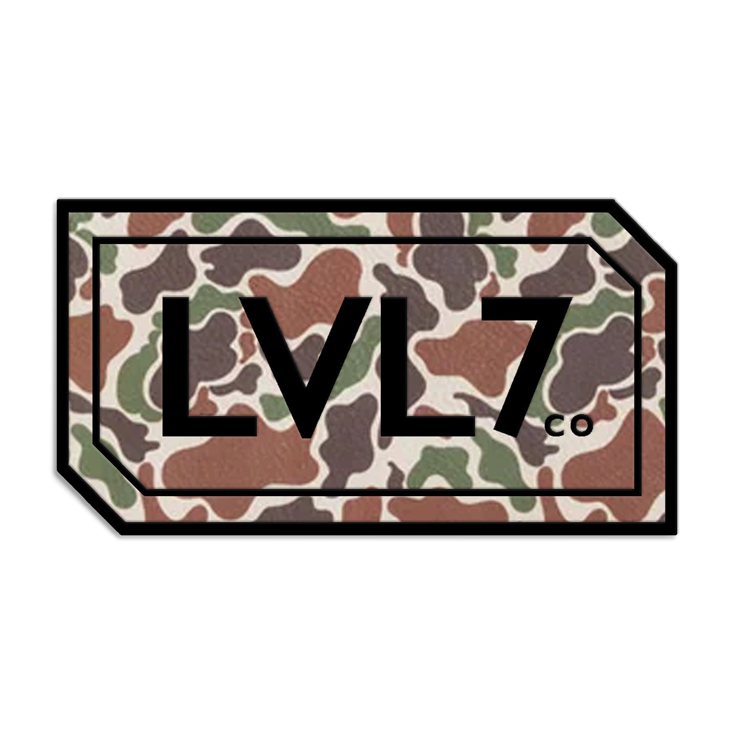 Fowl Play Camo Leatherette Patch