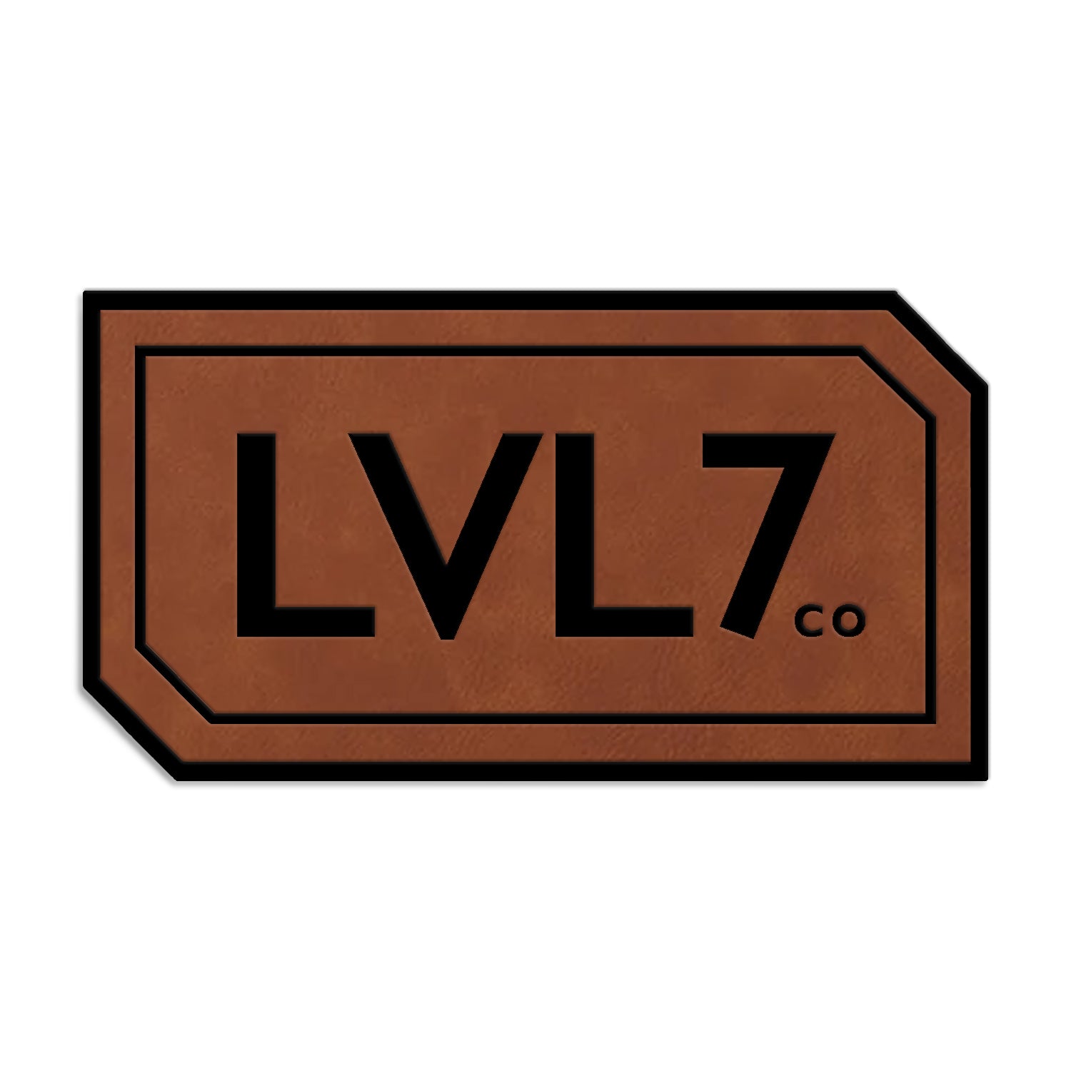 Rawhide Leatherette Patch