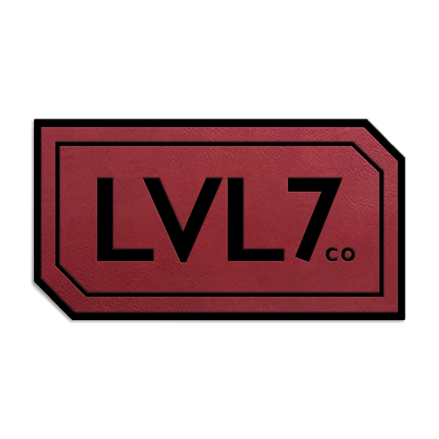 Rose Leatherette Patch