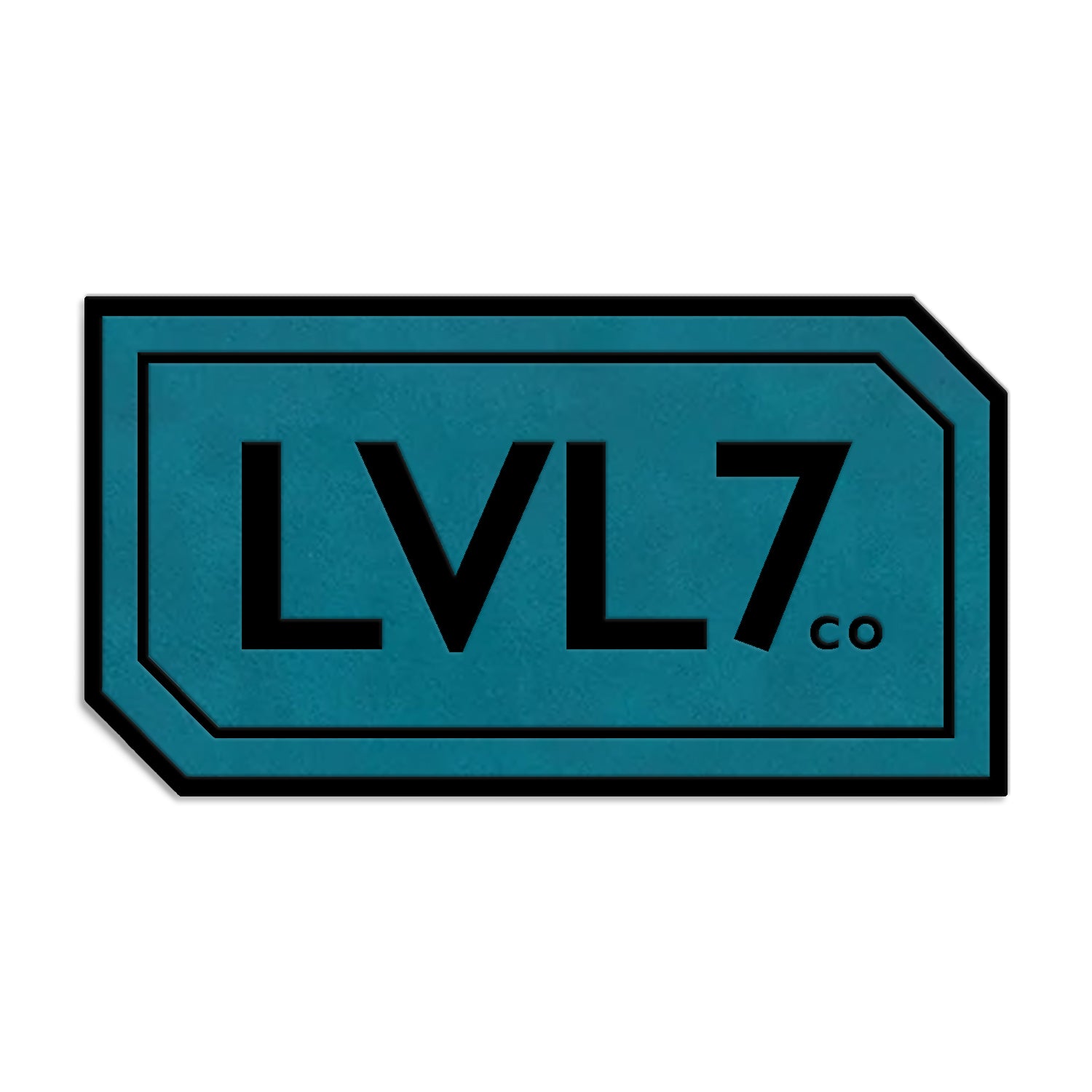 Turquoise Leatherette Patch