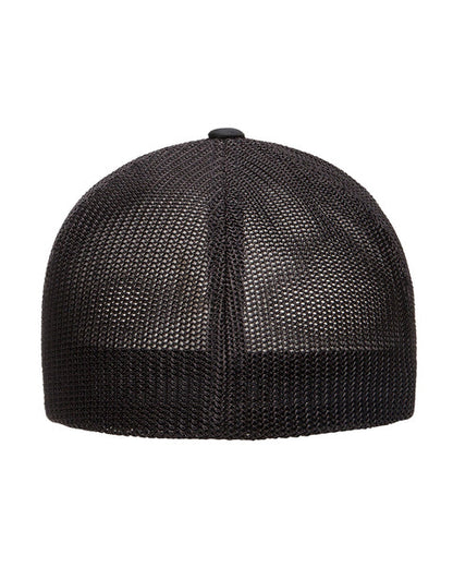 Fitted Camo Mesh Back Hat